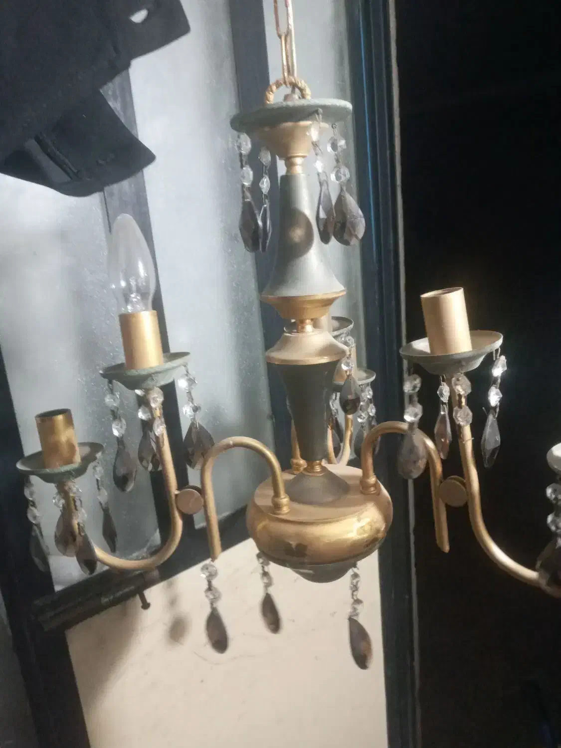 یک جفت لوستر|لوستر و چراغ آویز|گرگان, |دیوار