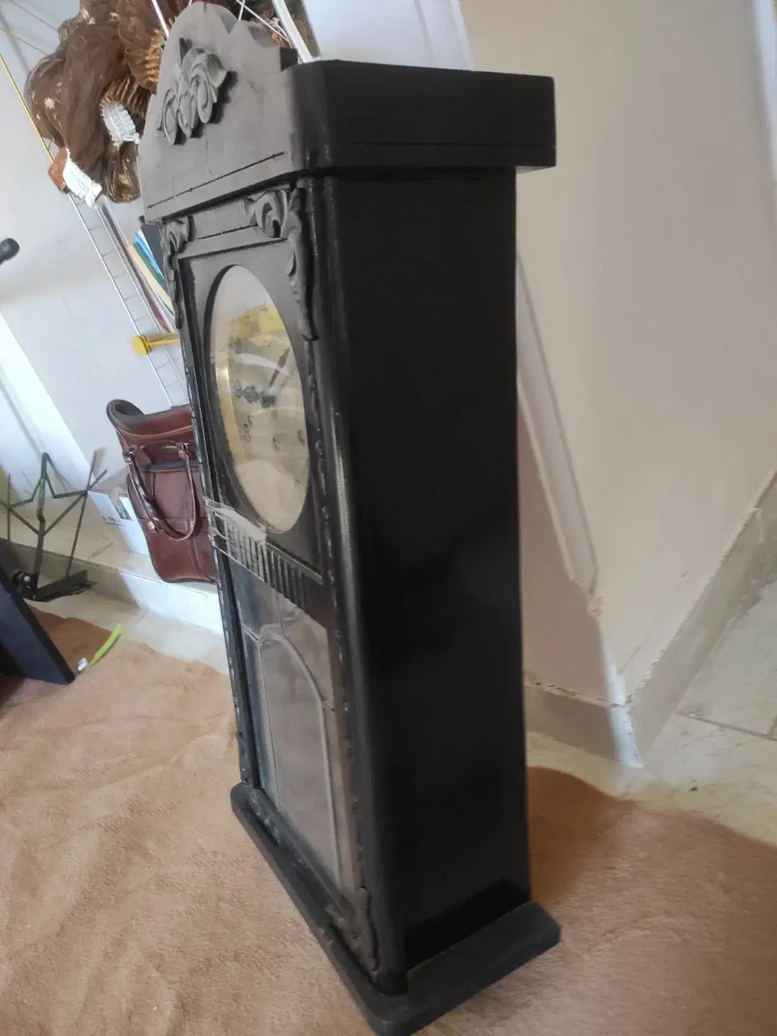 ساعت دیواری آلمانی انتیک کوکی پاندول دار|کلکسیون اشیاء عتیقه|هشتگرد, شهرک ریحانه|دیوار