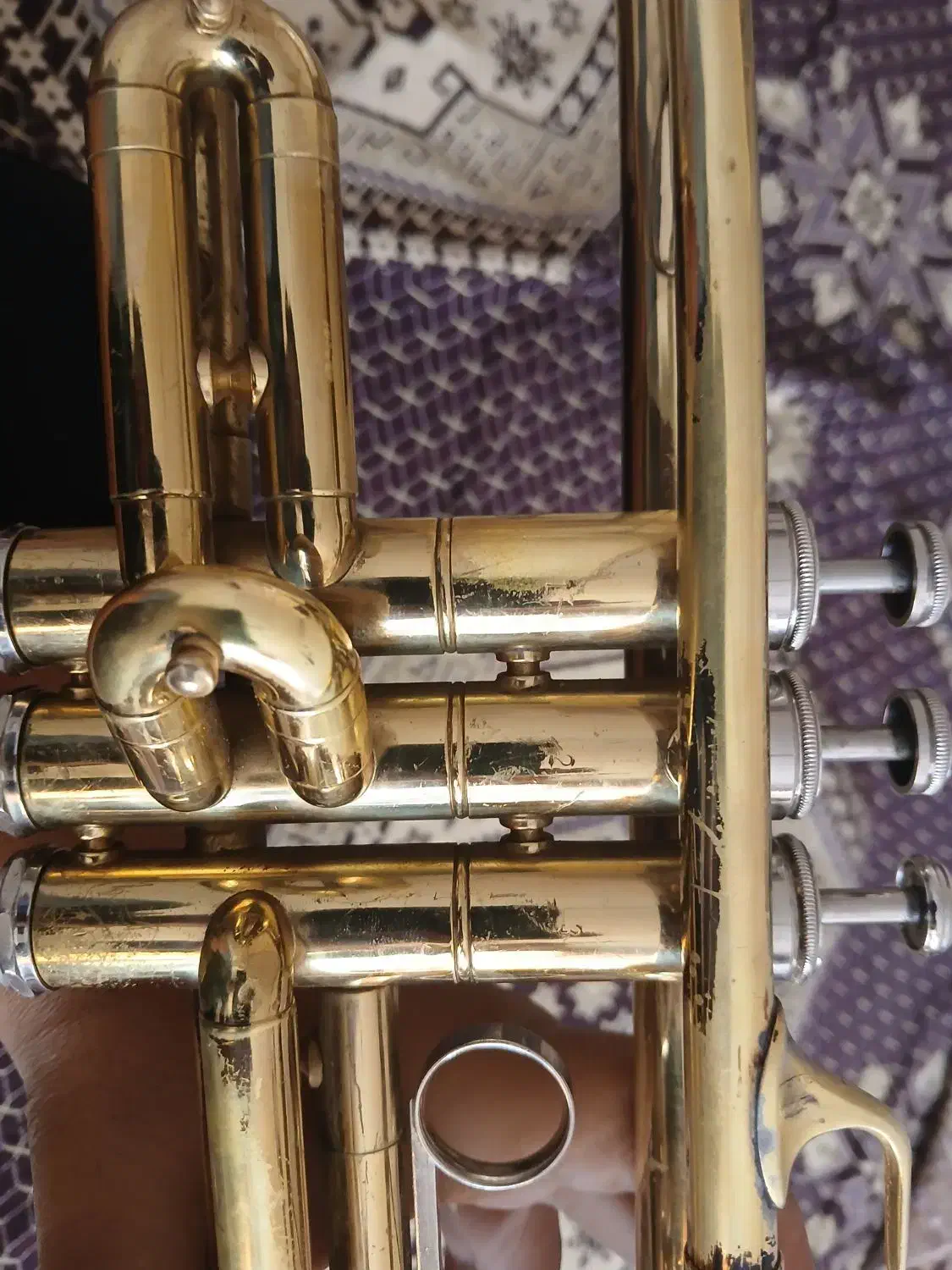 شیپور قدیمی یاماتا چینی اصل|سازهای بادی|نجفآباد, گلدشت|دیوار