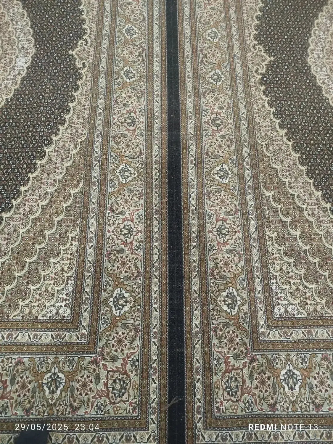 جفت ۶متری رج چهل بافنده ام اس نمیتونم بزنگ|فرش|سرعین, |دیوار