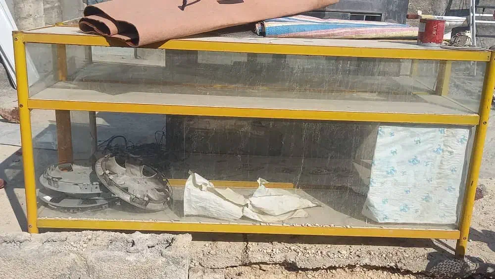 ویترین و یخچال شیشه ای تمام استیل موتوری سالم|یخچال و فریزر|جناح, |دیوار