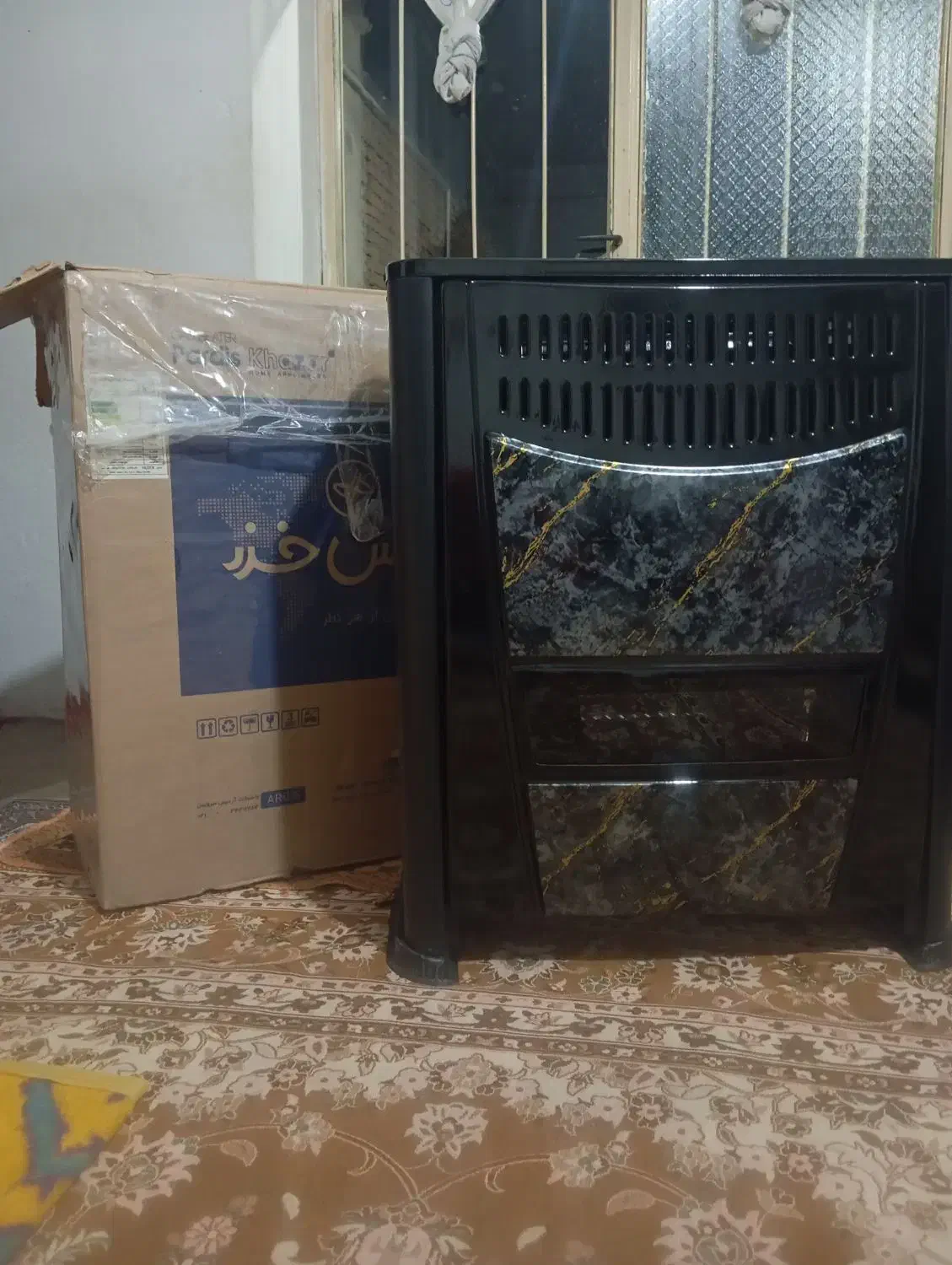 بخاری پردیس خزر|بخاری، هیتر، شومینه|نقده, |دیوار