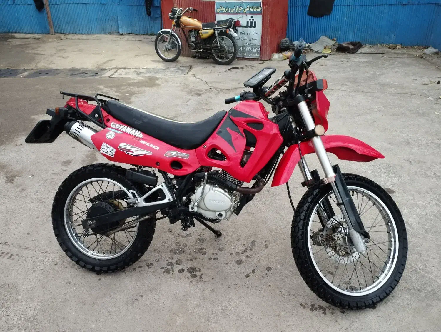 موتور تریل ۲۰۰ وحشی|موتورسیکلت|ماسال, |دیوار