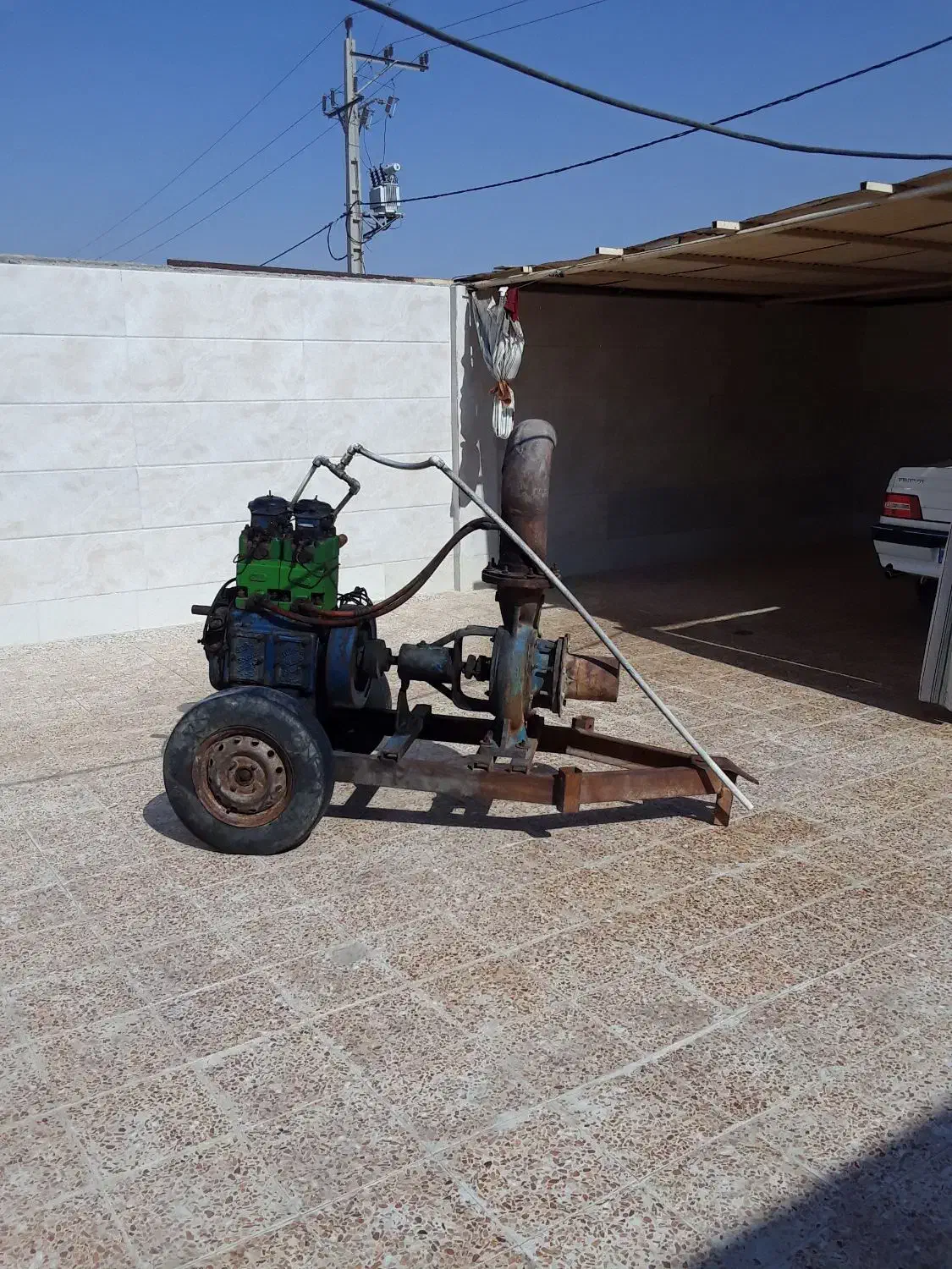 دیزل آبیاری دو سلیندر|ماشینآلات صنعتی|شادگان, |دیوار