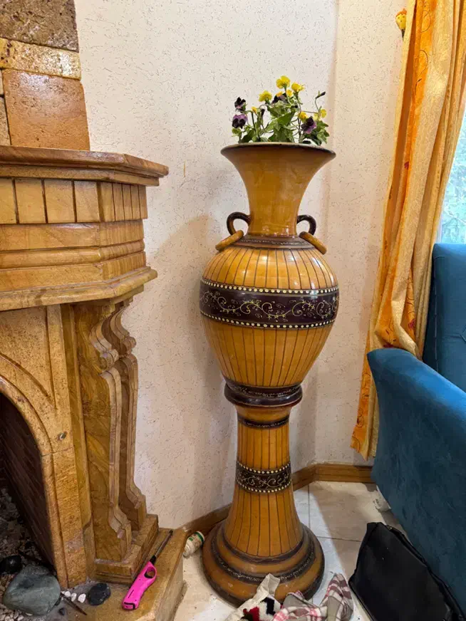 مجسمه و کوزه،گلدان کنار سالنی|صنایع دستی و سایر لوازم تزئینی|نوشهر, |دیوار