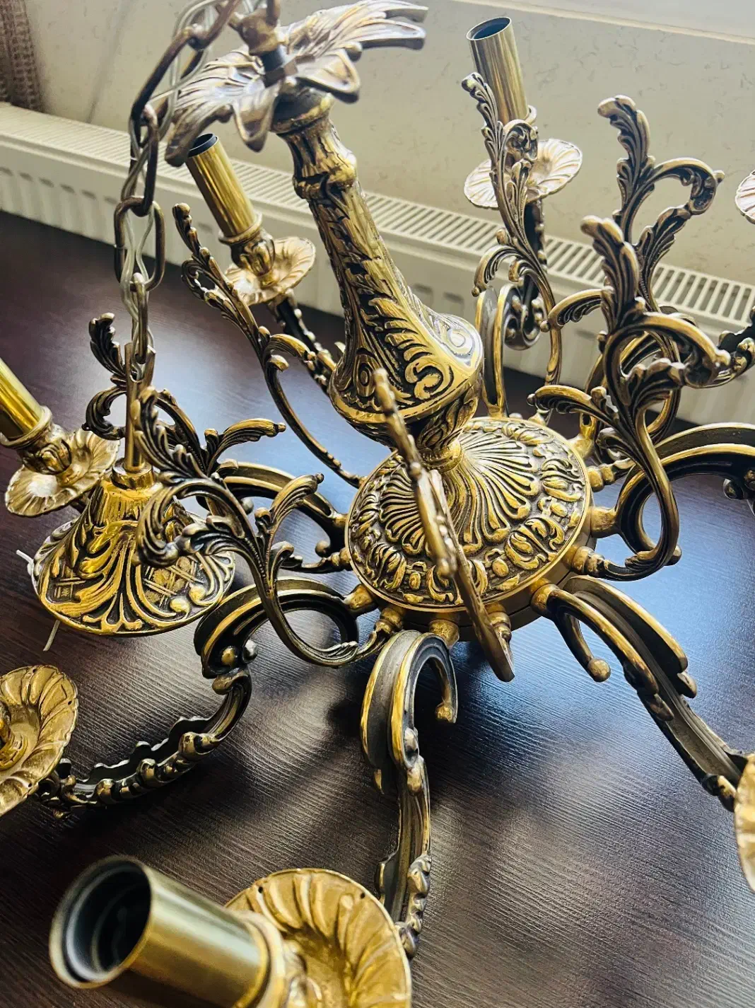 لوستر برنز|لوستر و چراغ آویز|شاهین‌شهر, فردوسی|دیوار