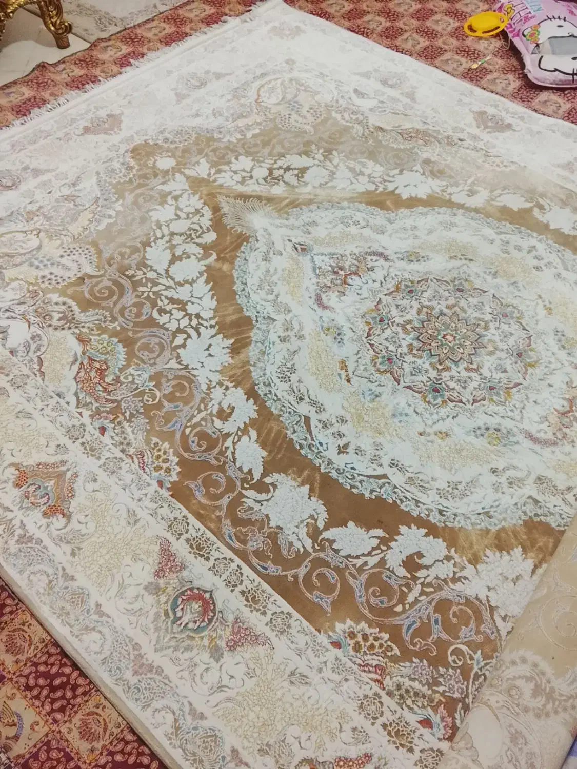 فرش 9 متری گل برجسته 700شانه|فرش|تهران, شهرک استقلال|دیوار