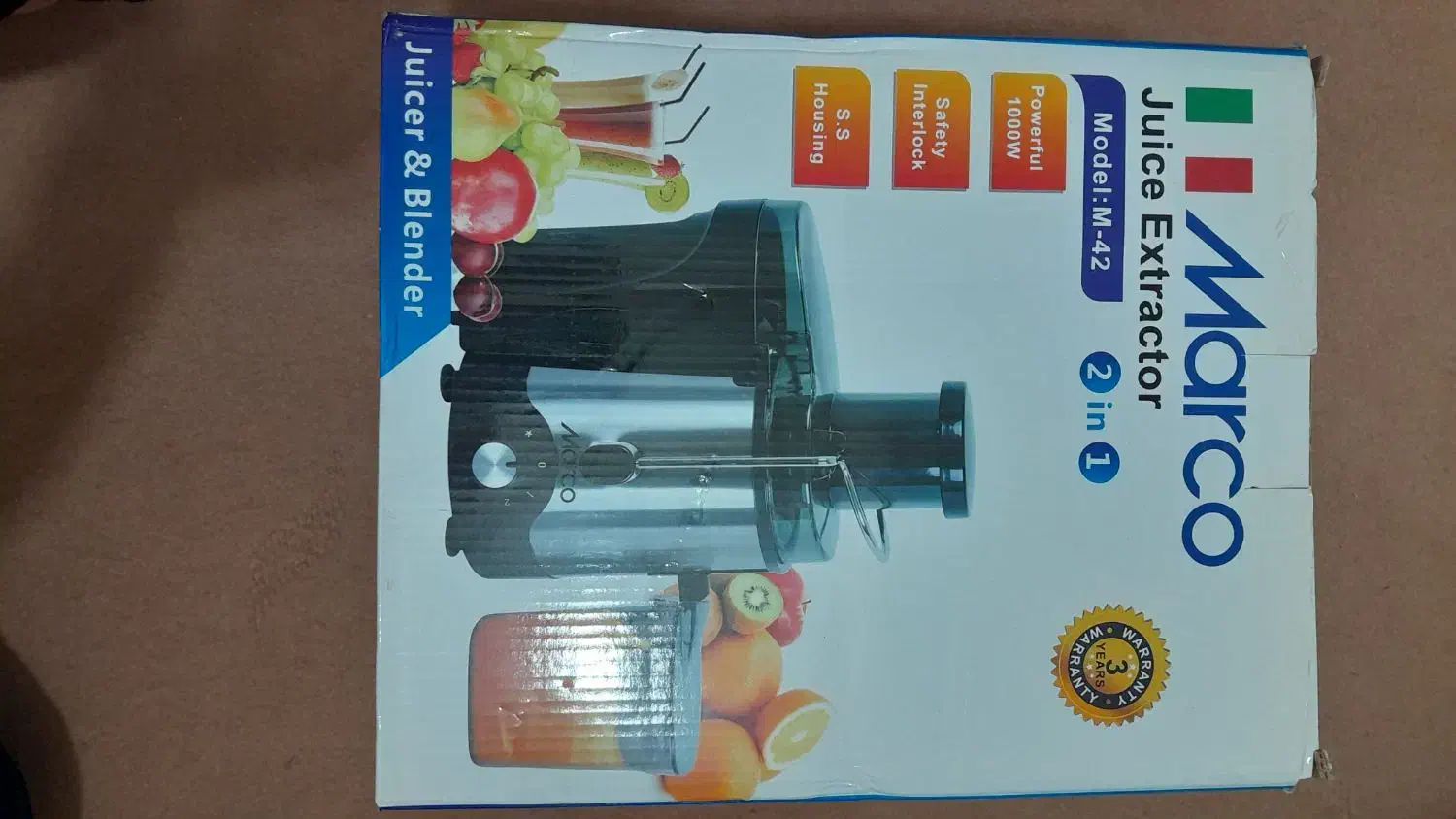 ابمیوه گیری مارکو Marco|آبمیوهگیر و آبمرکباتگیر|قم, علی آباد سعدگان|دیوار