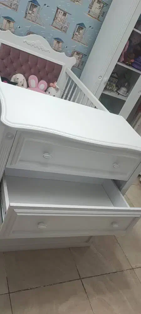 تخت و دراور کودک و نوجوان(دو منظوره) برند آپادانا|تخت و سرویس خواب|کرمانشاه, |دیوار