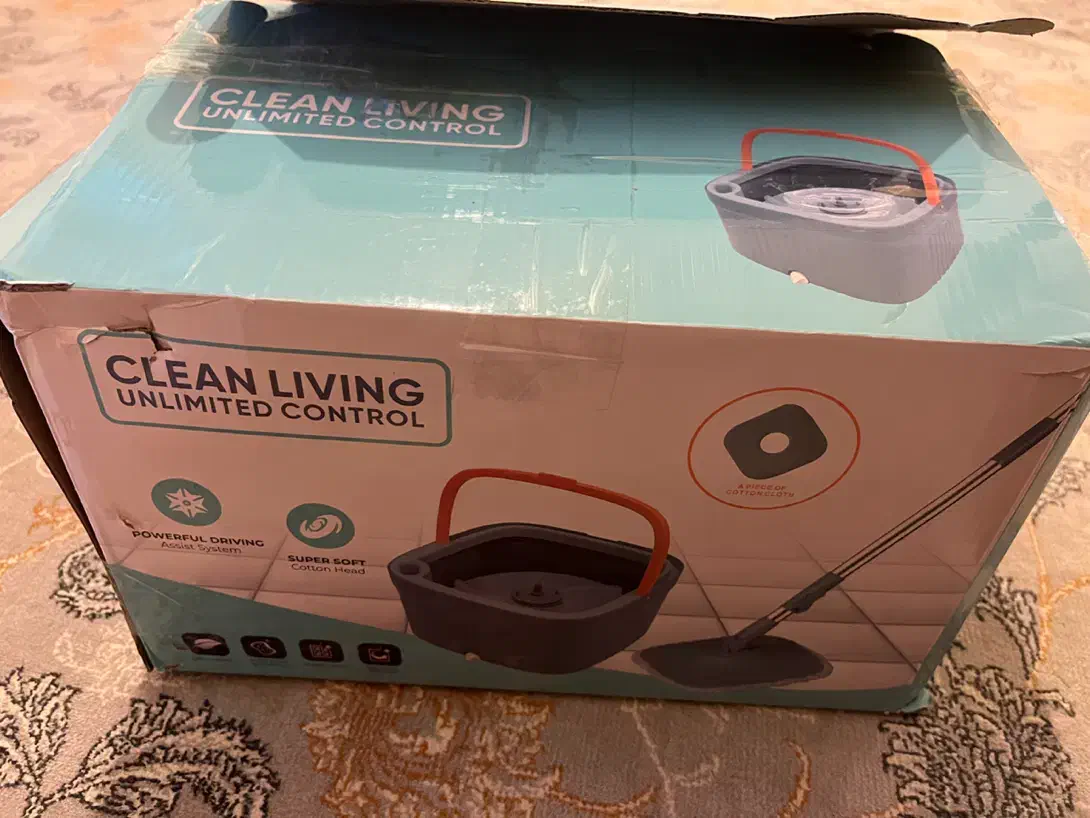 سطل و تی چرخشی کاربردی|لوازم نظافت|کوهدشت, |دیوار