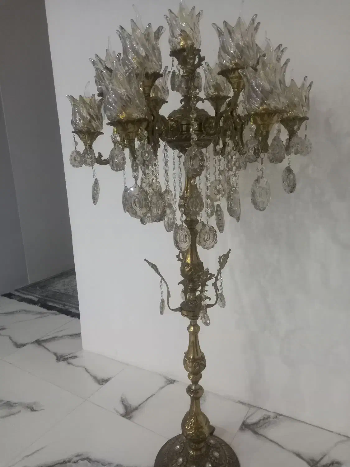 لوستر ایستاده ، پذیرایی و آشپزخانه|لوستر و چراغ آویز|نظرآباد, نظرآباد|دیوار