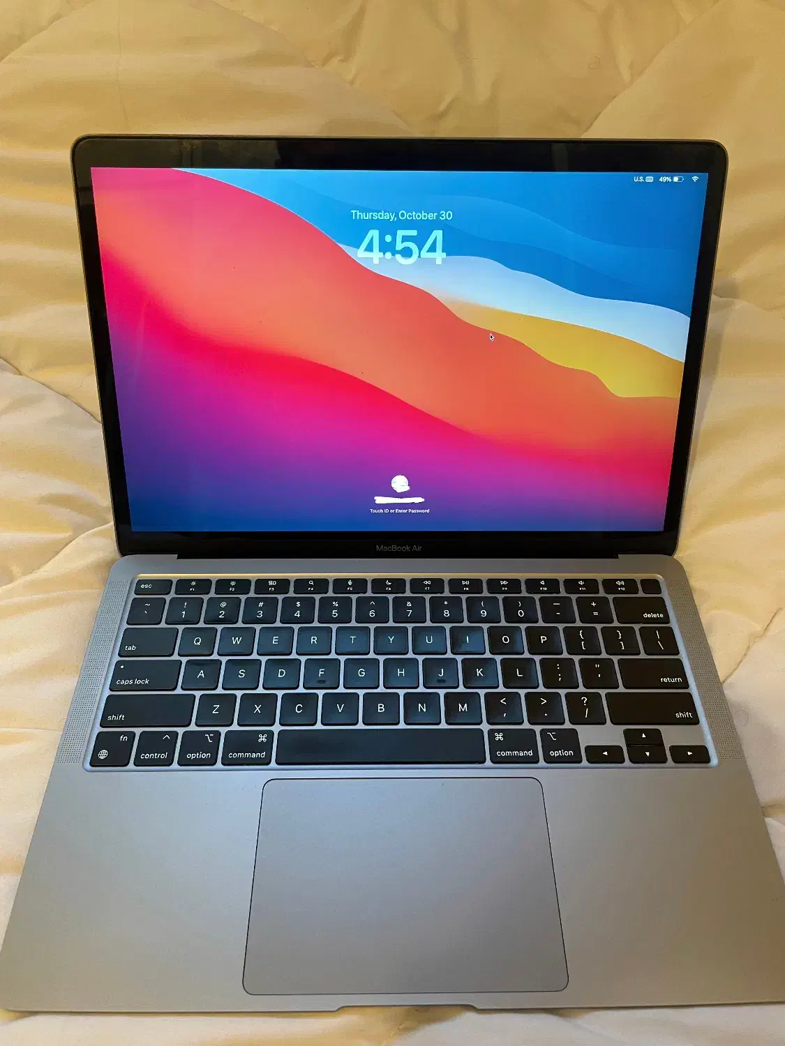 Macbook Air M1 8GB 256GB 2020 (مک بوک ایر)|رایانه همراه|تهران, بنی‌هاشم|دیوار