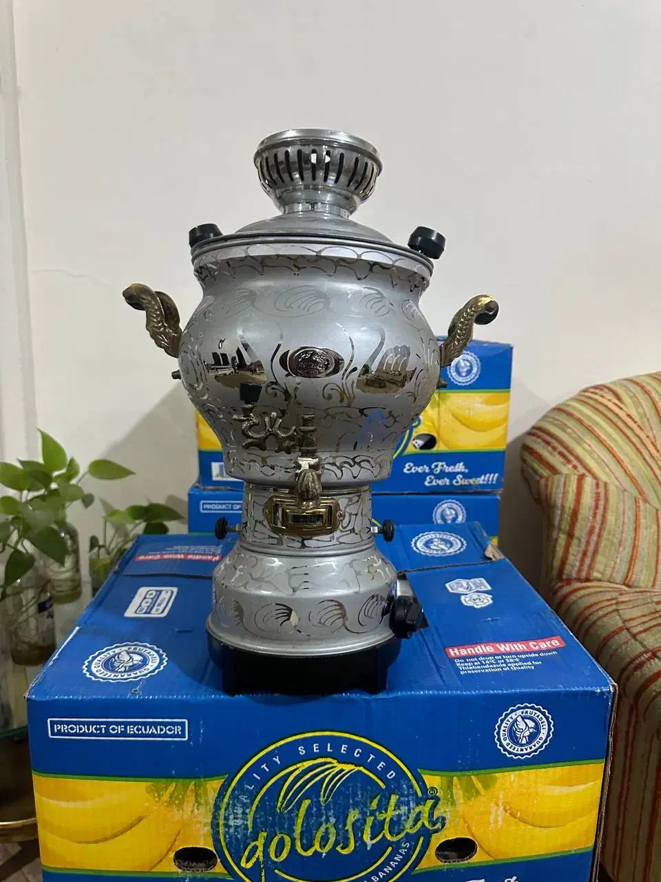 سماور گازی|سماور، چایساز، قهوهساز|محمدیه-قزوین, |دیوار