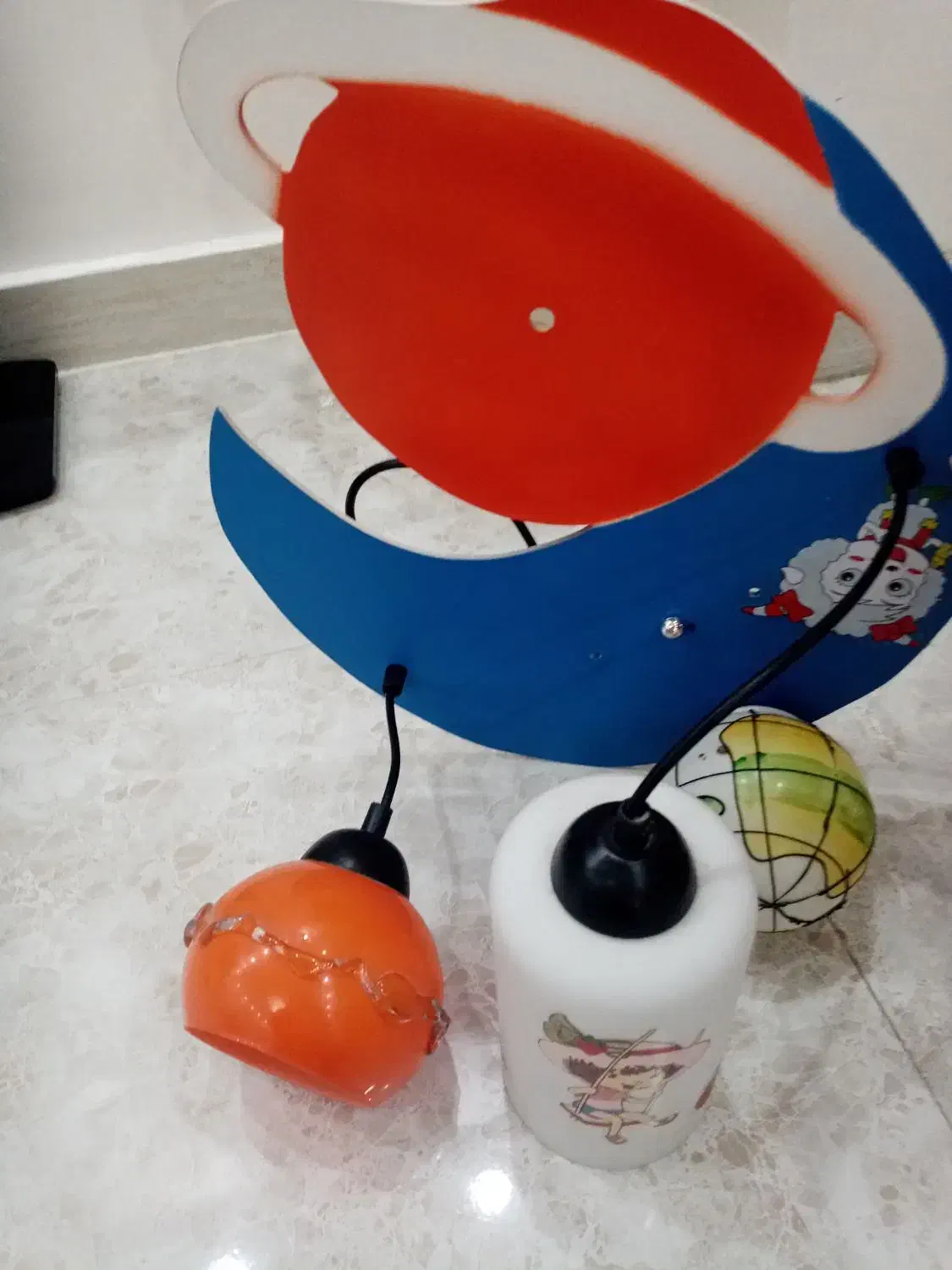 لوستر اتاق کودک|لوستر و چراغ آویز|بندرعباس, |دیوار