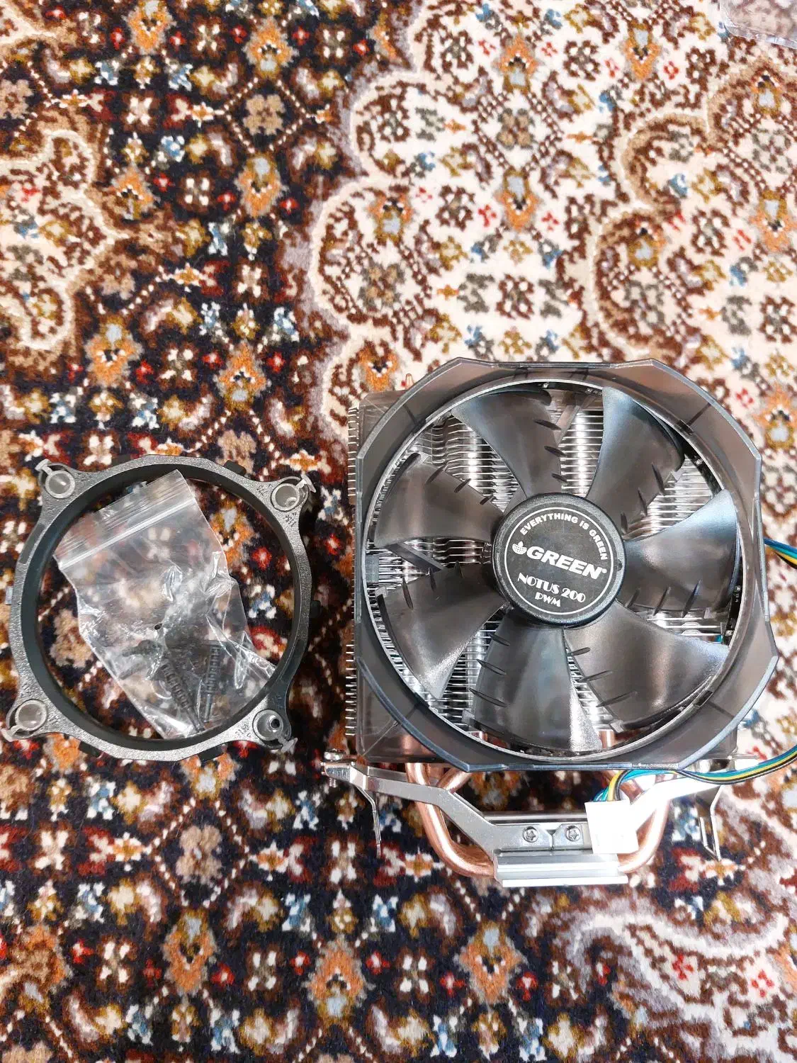 فن سی پی یو گرین نوتوس ۲۰۰|قطعات و لوازم جانبی رایانه|تبریز, |دیوار