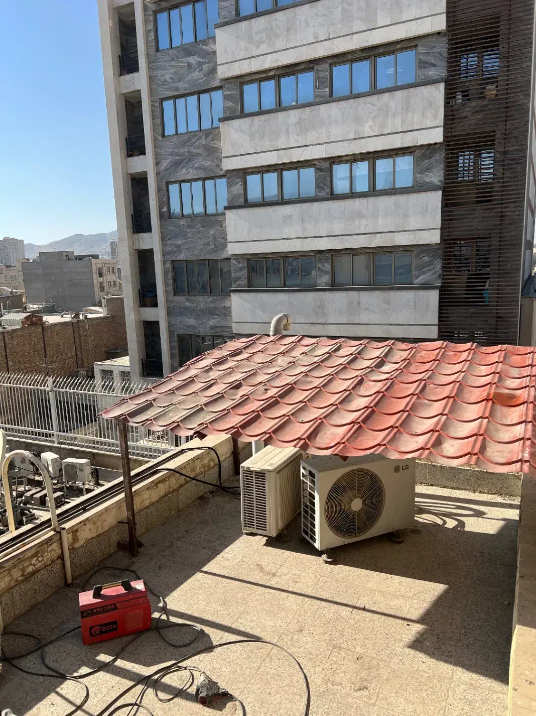 جوشکاری سیار،ایرانیت،شیروانی،سایبان،پارکینگ|خدمات پیشه و مهارت|اراک, |دیوار