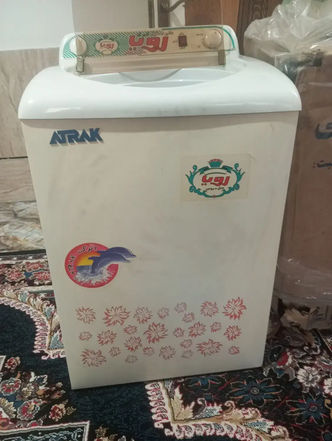 لباسشویی مدل عروس نو نو اک|ماشین لباسشویی و خشک‌کن لباس|ابریشم, |دیوار