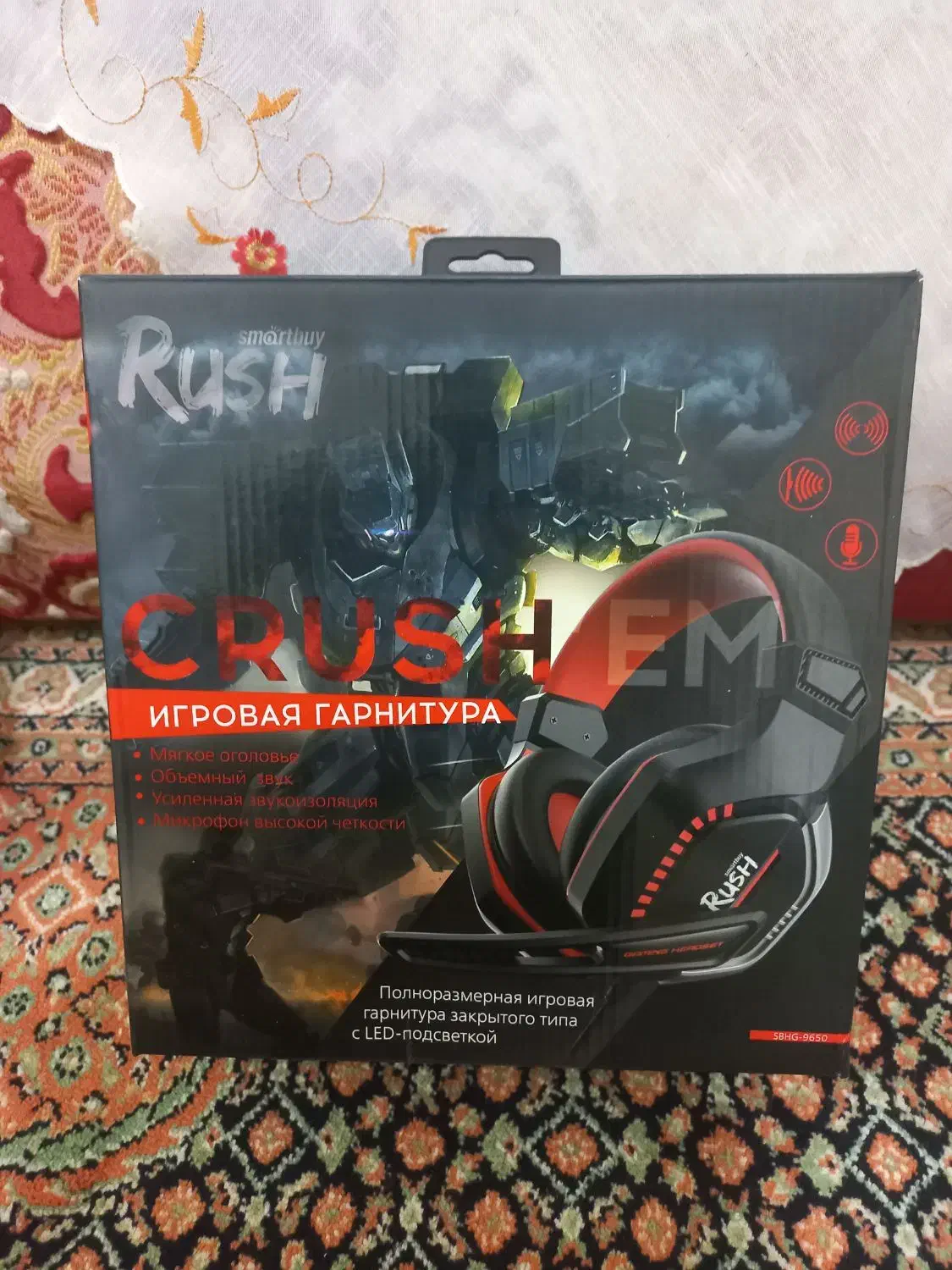 هدفون گیمینگ Rush|کنسول، بازی ویدئویی و آنلاین|الشتر, |دیوار