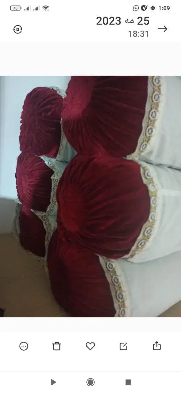 بالشت لحاف گلیم|رختخواب، بالش، پتو|کوهدشت, |دیوار