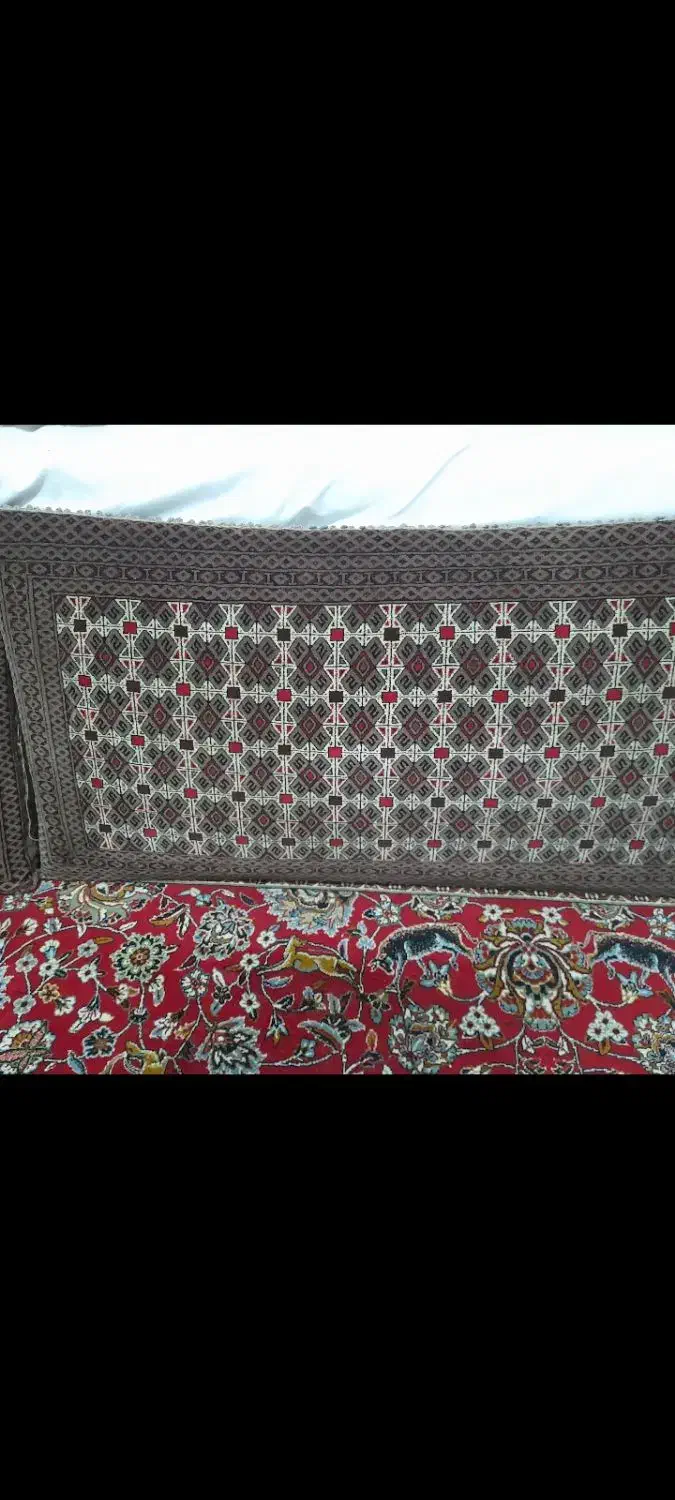 پشتی دست بافت ترکمن اصل فقط هر جفت ۳ میلیون تومان|گلیم، جاجیم، گبه|اصفهان, شاه پسند|دیوار