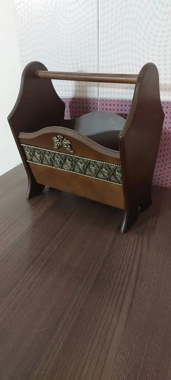 جاروزنامه سبد چوبی|صنایع دستی و سایر لوازم تزئینی|تهران, جیحون|دیوار