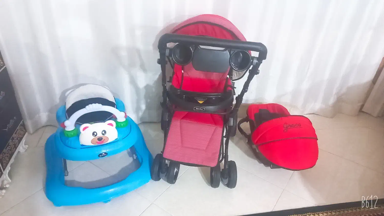 ست وسایل بچه|کالسکه و لوازم جانبی|نورآباد ممسنی, |دیوار