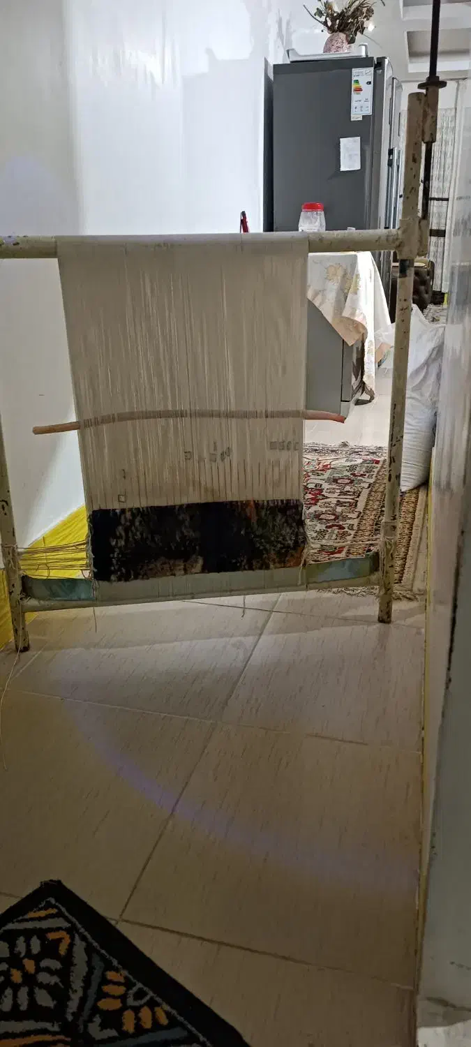 تابلو فرش کامل با وسایل و نقشه چهار باغ|تابلو فرش|تربت جام, والفجر|دیوار