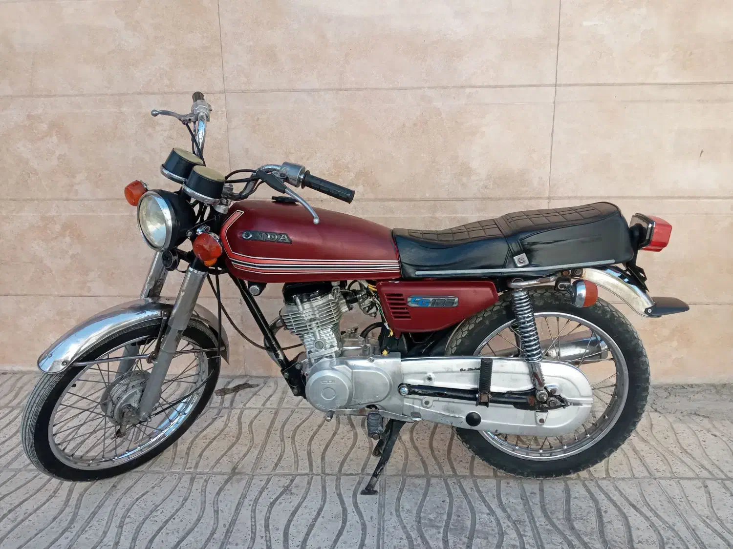 موتور ۶۱ ژاپنی درحد با برگه|موتورسیکلت|کرمانشاه, |دیوار