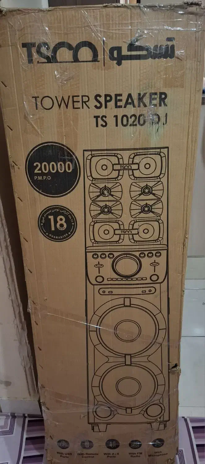 اسپیکر تسکو|سیستم صوتی خانگی|تهران, چهارصد دستگاه|دیوار