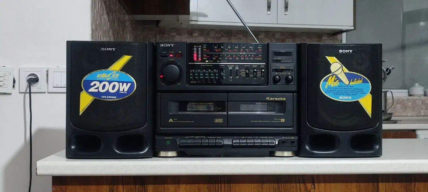 ضبط سونی با کنترل فابریک|سیستم صوتی خانگی|بومهن, |دیوار