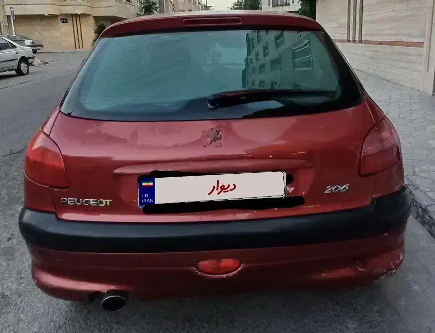 206 مدل82|خودرو سواری و وانت|مشهد, کلاهدوز|دیوار