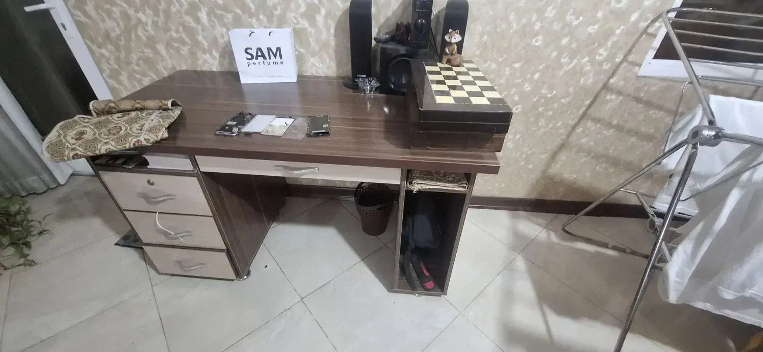 میز mdf|میز تحریر و کامپیوتر|اهواز, زیتون کارمندی|دیوار