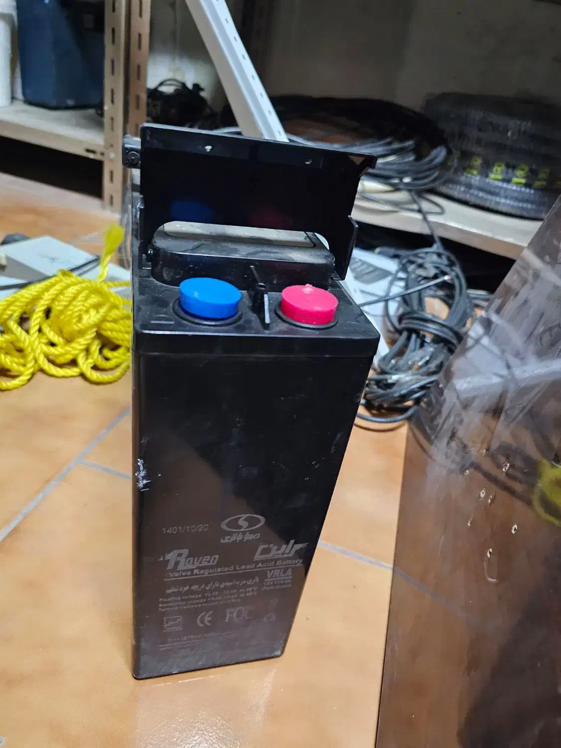 باتری یو پی اس ۱۰۰ آمپر|مودم و تجهیزات شبکه|تهران, شهید اسدی|دیوار