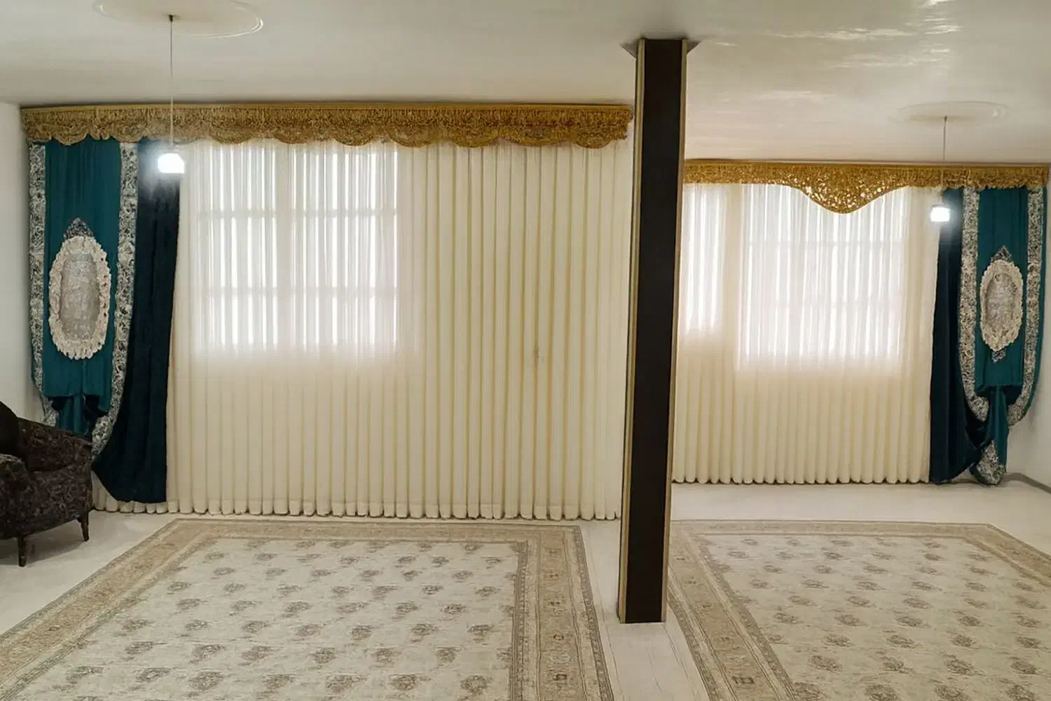 انواع پرده حراجی|پرده، رانر، رومیزی|خرمآباد, |دیوار