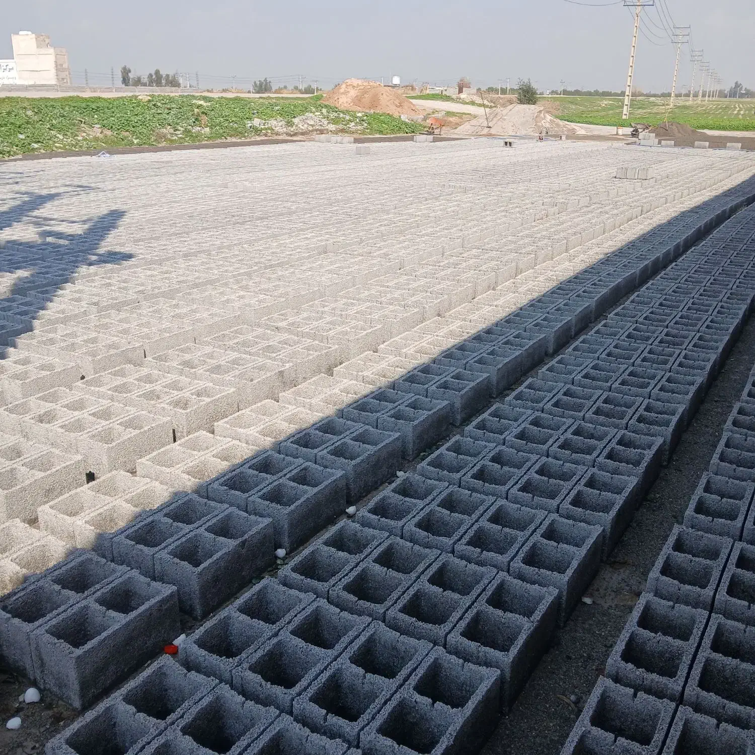 بلوک دیوار خشک بدون ریشه ومحکم|مصالح و تجهیزات ساختمان|دزفول, |دیوار