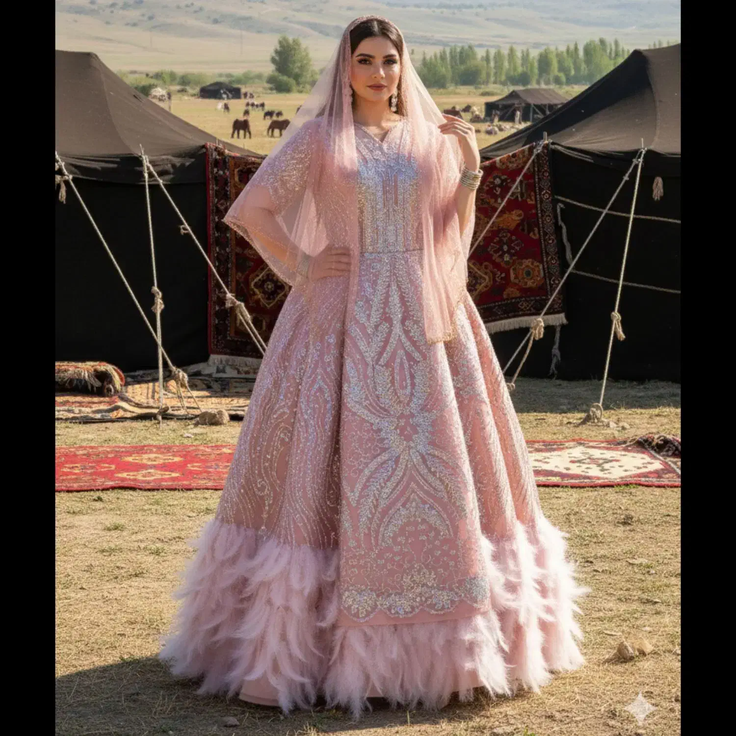 جدیدترین لباس محلی پنل سنگدوزی مدل پر تنخور لاکچری|لباس|شیراز, شاهچراغ|دیوار