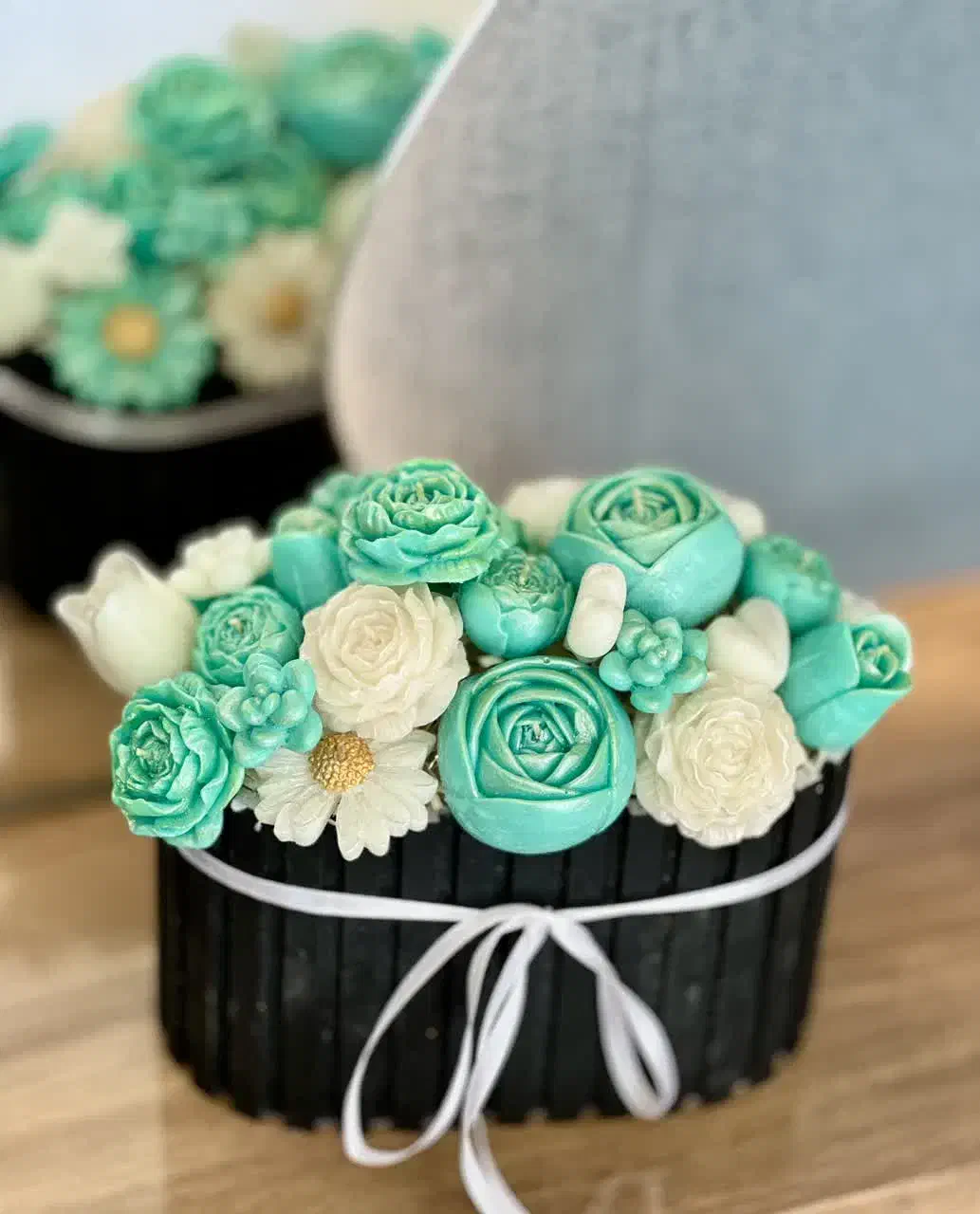 باکس گل شمعی جاودان|صنایع دستی و سایر لوازم تزئینی|تاکستان, |دیوار