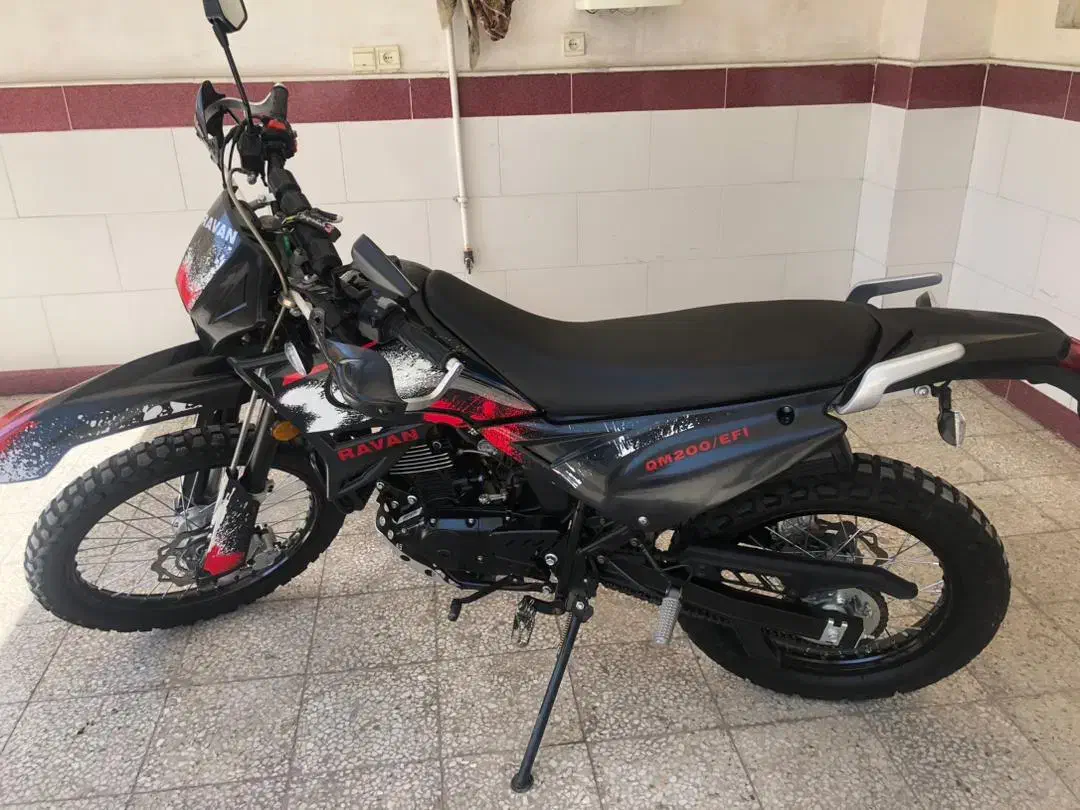 موتورتریل روان در حد خشک|موتورسیکلت|سمنان, |دیوار