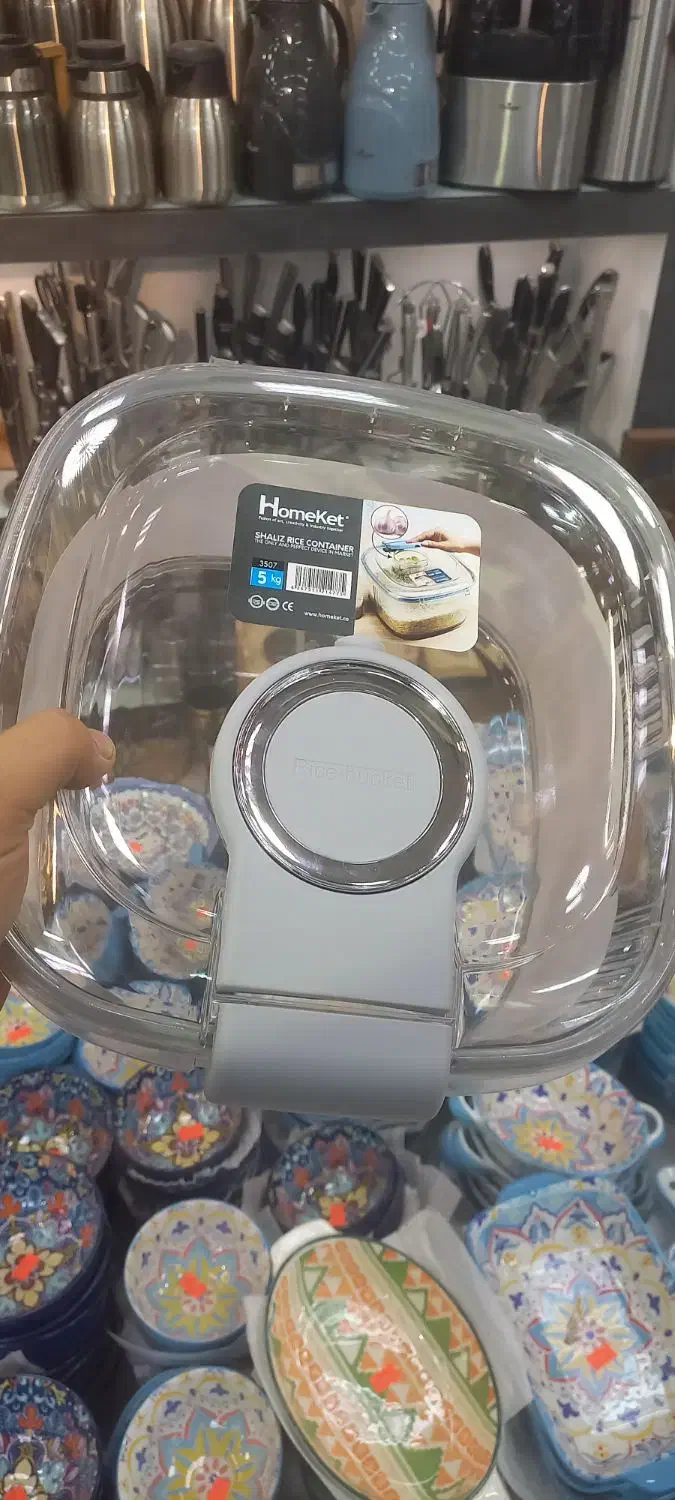 سطل برنج جدید کم جا|ظروف نگهدارنده، پلاستیکی، یکبارمصرف|تهران, مولوی|دیوار