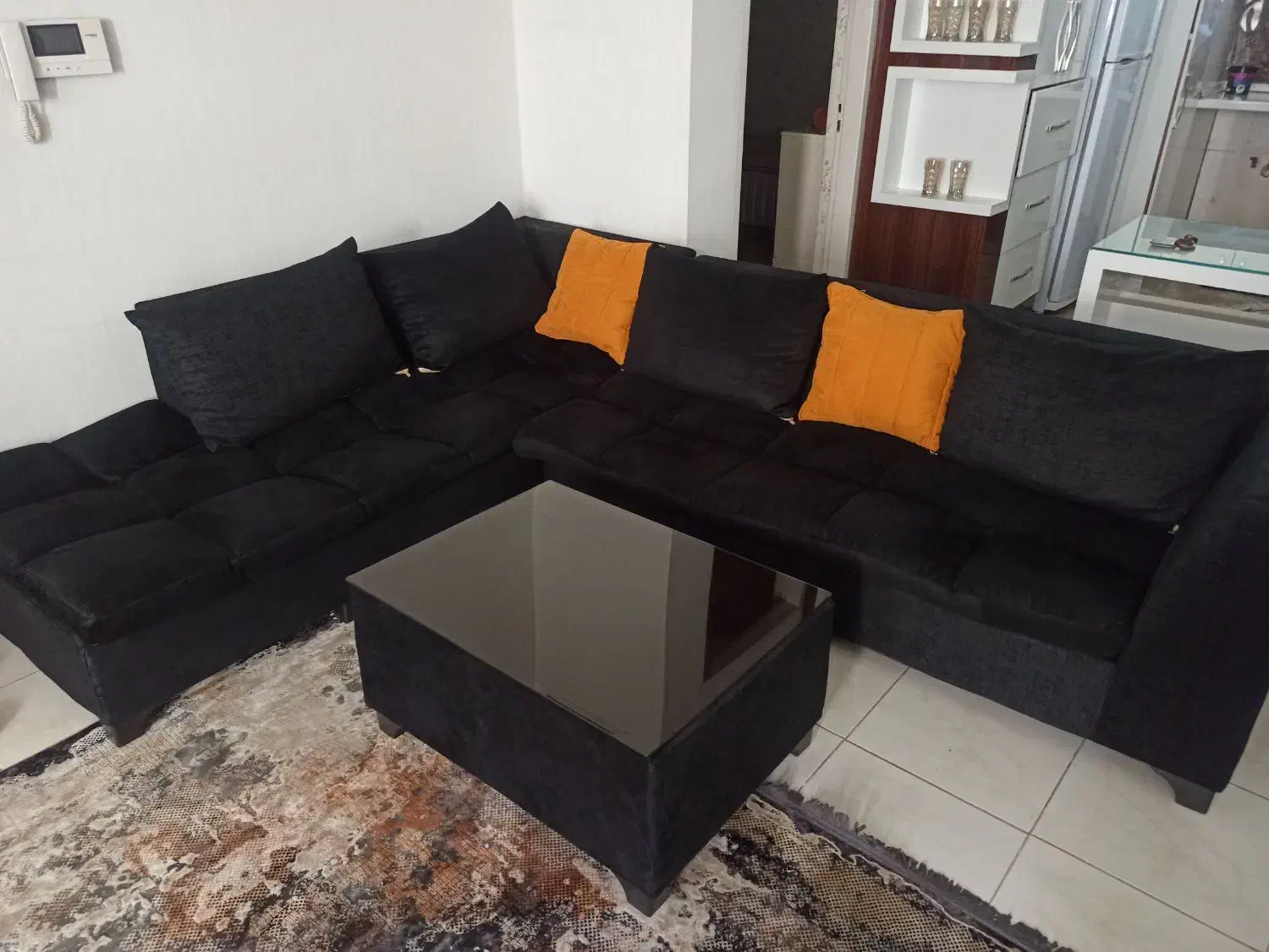 مبل ال راحتی|مبلمان خانگی و میز عسلی|اصفهان, تخت فولاد|دیوار