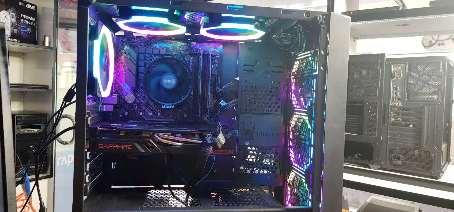 سیستم گیمینگ با گرافیک ۱۲ گیگ|رایانه رومیزی|گرگان, |دیوار