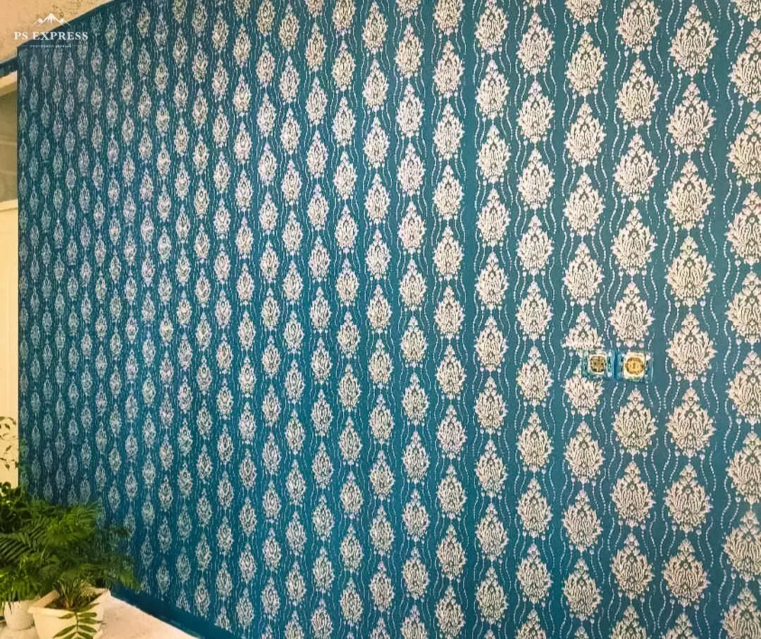 نقاشی ساختمان نقاشی طرح کاغذ دیواری|خدمات پیشه و مهارت|کامیاران, |دیوار