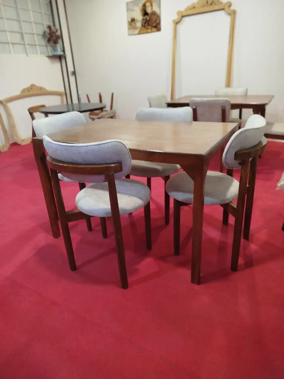 صندلی و میز نهارخوری نوبل|میز و صندلی غذاخوری|بومهن, |دیوار