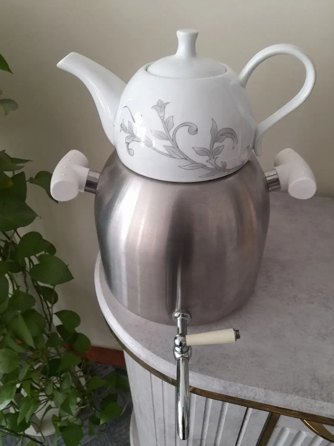 فروش کتری قوری شیر دار|قوری، کتری، قهوهساز دستی|بومهن, |دیوار