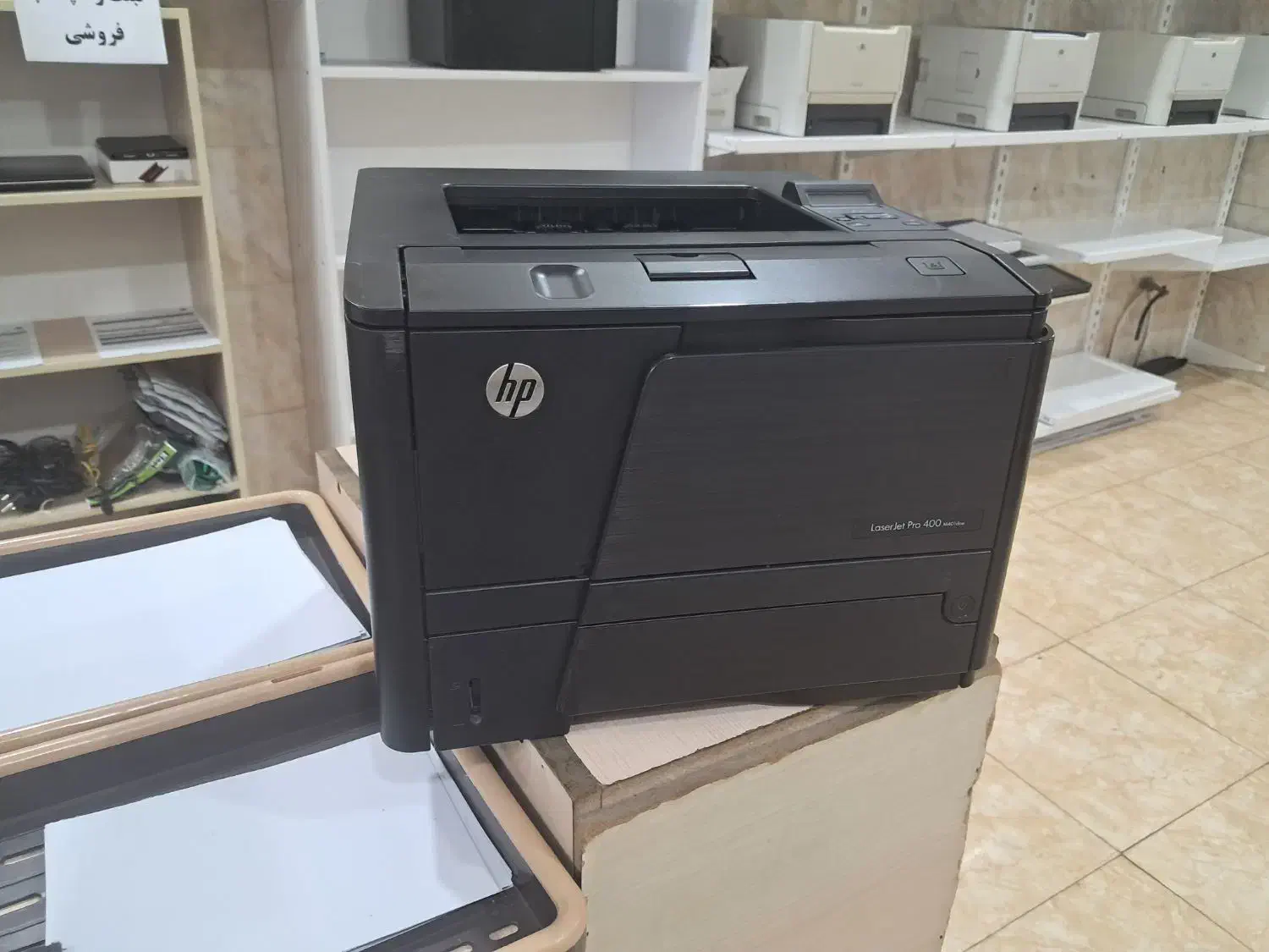 پرینتر لیزری دورو زن و شبکه دار 401dne اچ پی در حد|پرینتر، اسکنر، کپی، فکس|تبریز, |دیوار
