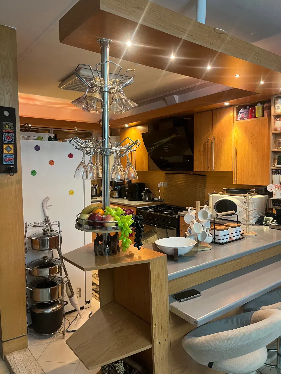 کابینت ام دی افی|آب‌چکان و نظم‌دهنده ظروف|شیراز, ریشمک|دیوار