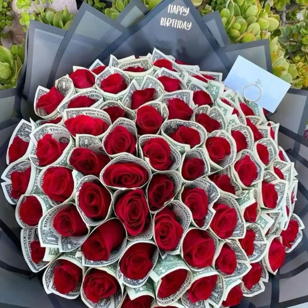 گل روبانی با اسکناس|گل مصنوعی|بوشهر, |دیوار