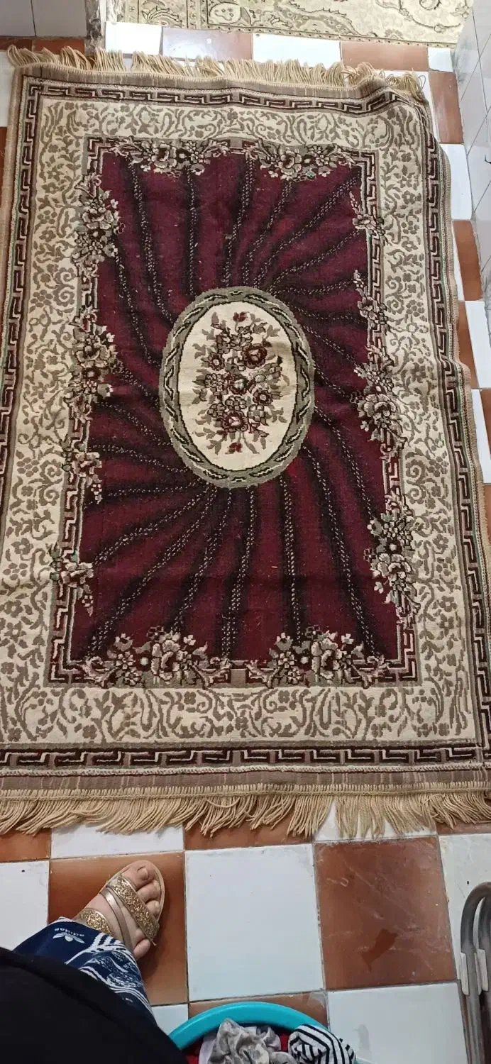 یک تخته فرش ماشینی|فرش|کرمانشاه, |دیوار