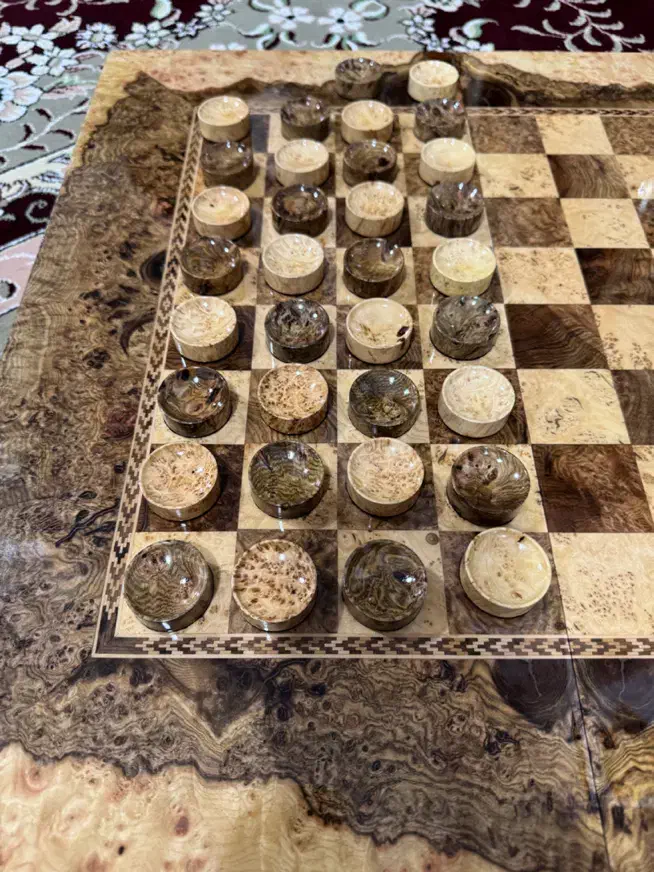 تخته نرد چوب جوش ون هزار ساله تکرارنشدنی|صنایع دستی و سایر لوازم تزئینی|سنندج, |دیوار