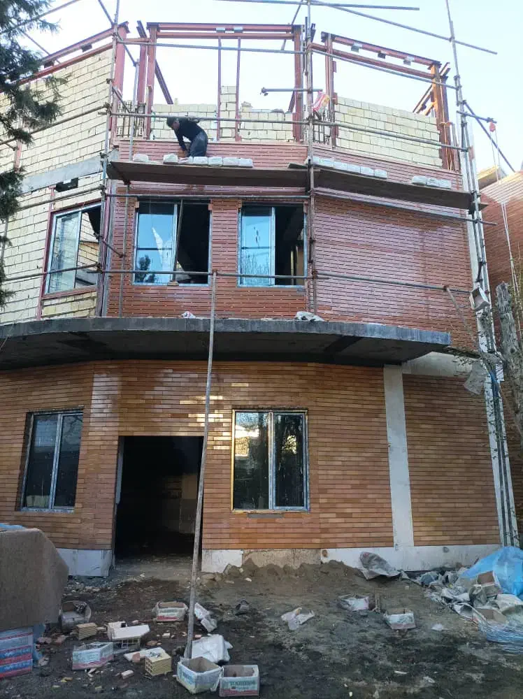 اجرای آجرنمادوقابی وسنگ کاری|خدمات پیشه و مهارت|نورآباد, |دیوار